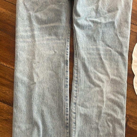 Levi’s Women 501 light wash blue denim jeans size 30x30 straight leg button fly - Picture 10 of 15